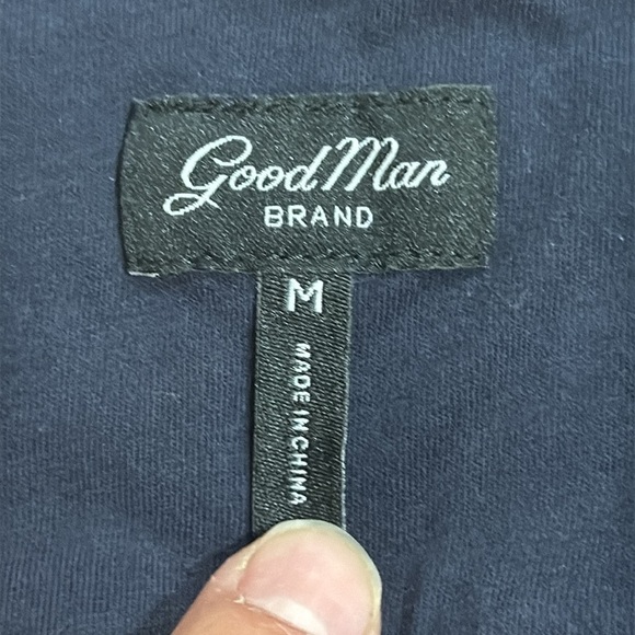 (P) Good Man Brand Men's Shirt Casual Crew Neck Sweatshirt Size M - Picture 7 of 11